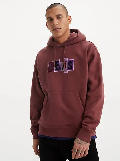 

Толстовка с капюшоном Levi's Skateboarding, красный
