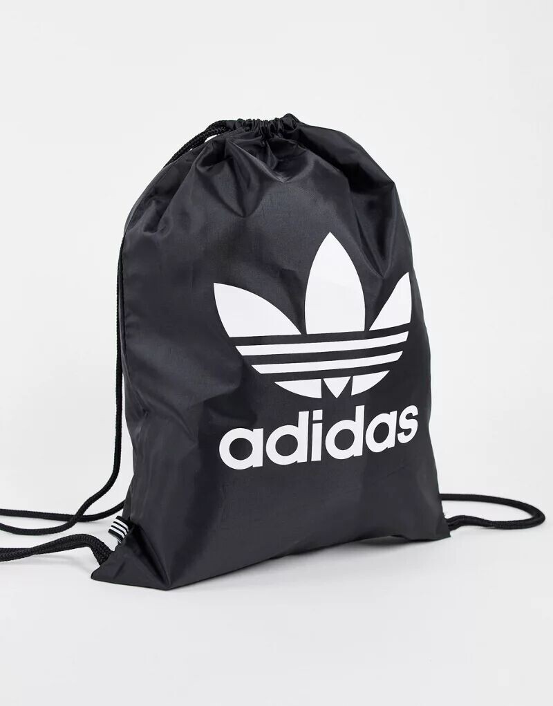 

Черная спортивная сумка adidas Originals с логотипом в виде трилистника
