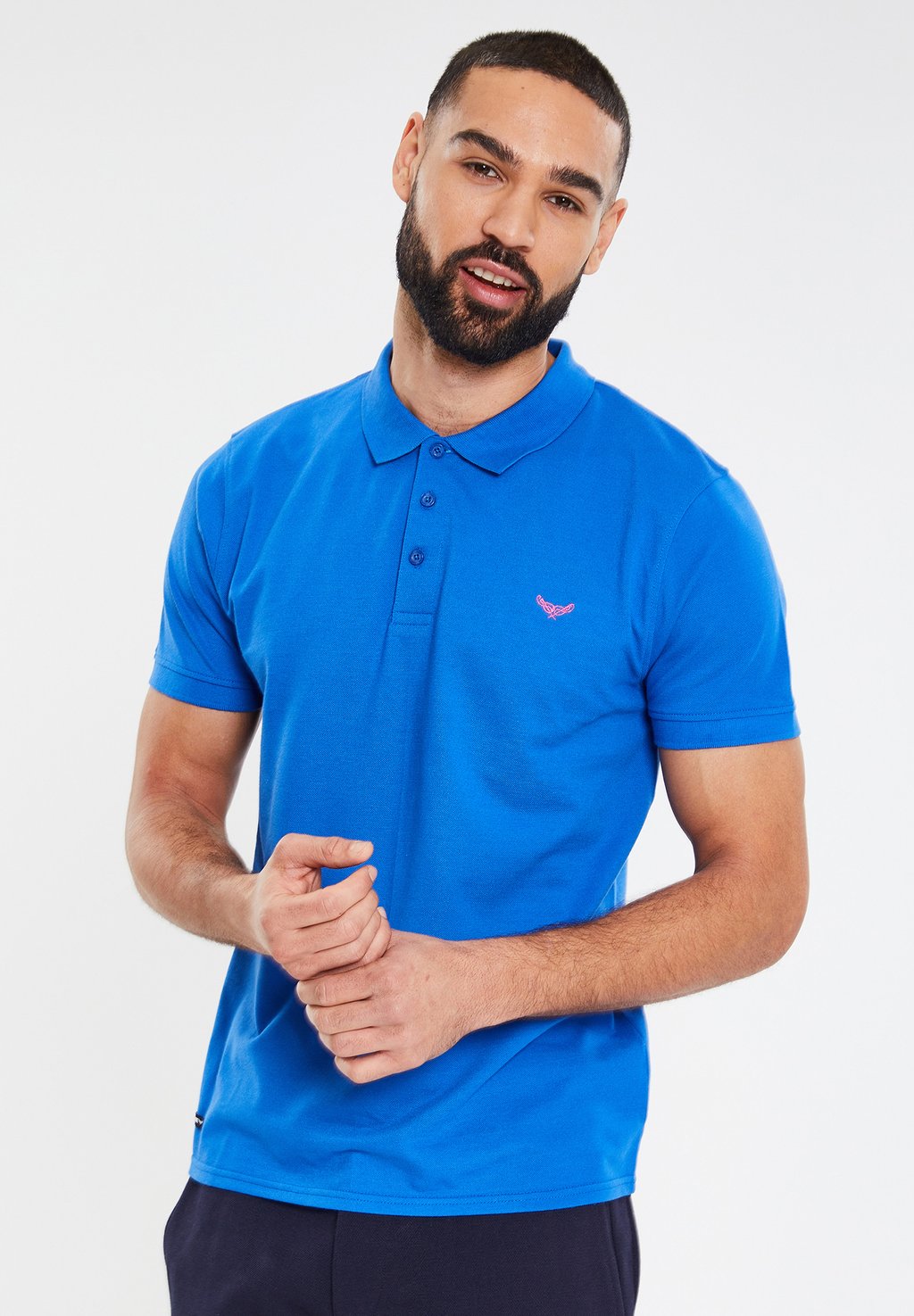 Рубашка-поло 3 PACK Threadbare, цвет blue, neon blue