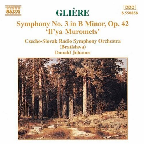 

CD диск Gliere / Johanos / Czecho-Slovak Rso: Symphony 3