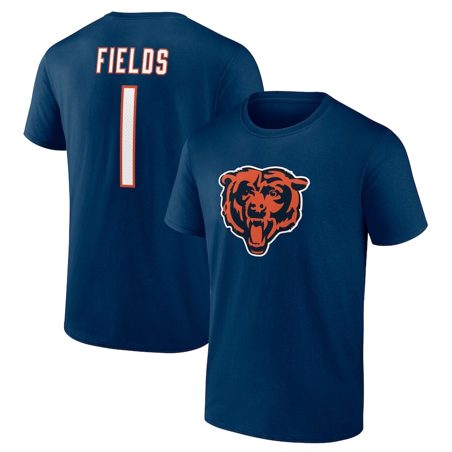 

Футболка с коротким рукавом Fanatics Branded Chicago Bears, нави