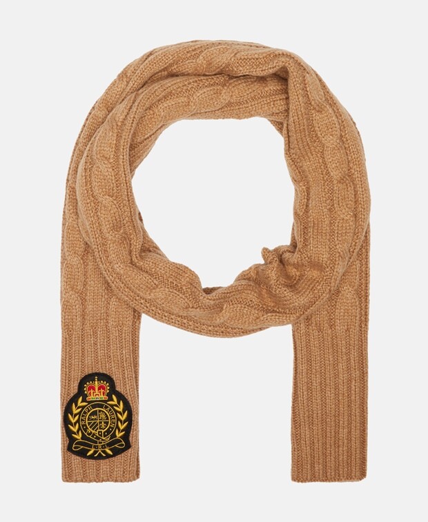 

Шарф Lauren Ralph Lauren, коричневый