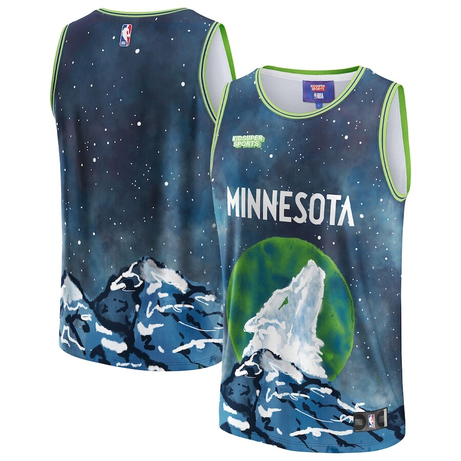 

Джерси KidSuper Minnesota Timberwolves, синий
