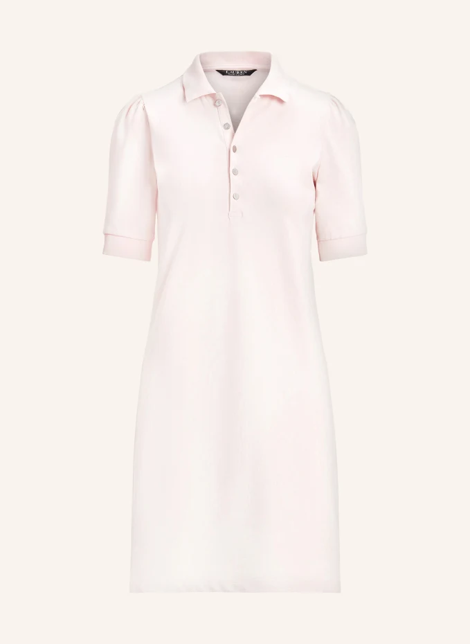 Платье-поло из пике Lauren Ralph Lauren, розовый футболка ralph lauren хлопок однотонная 3 шт размер s черный