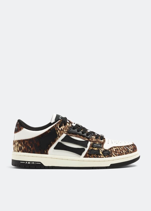 

Кроссовки Amiri Skel Low-Top, животный принт