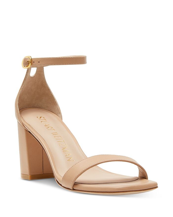 

Женские босоножки на блочном каблуке Nudistcurve Stuart Weitzman