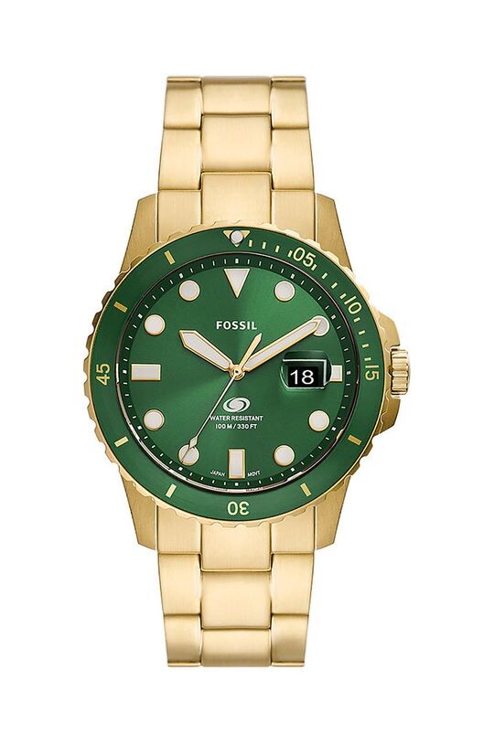 

Ископаемые часы Fossil, золотой