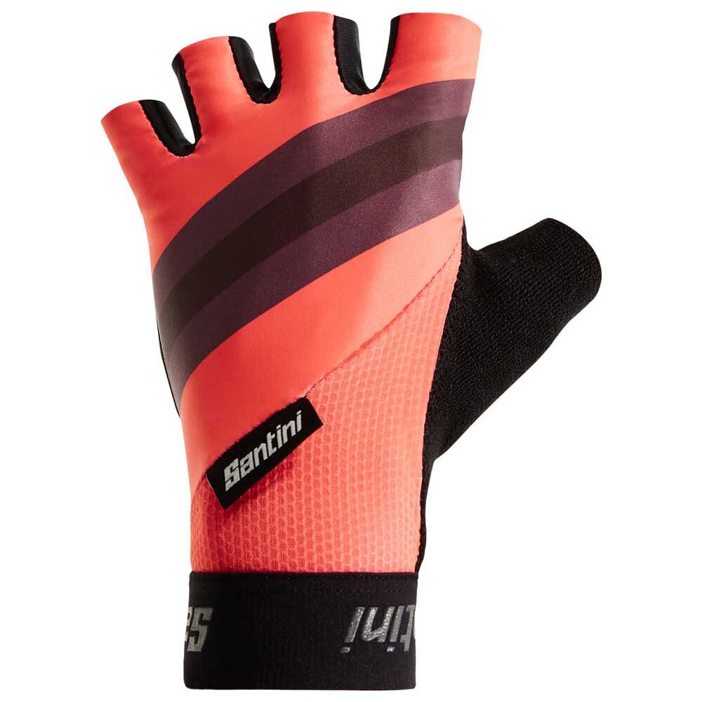 

Короткие перчатки Santini Bengal Short Gloves, красный