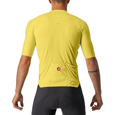 

Джерси Prologo 7 мужские Castelli, цвет Passion Fruit/Ivory-Avocado Green