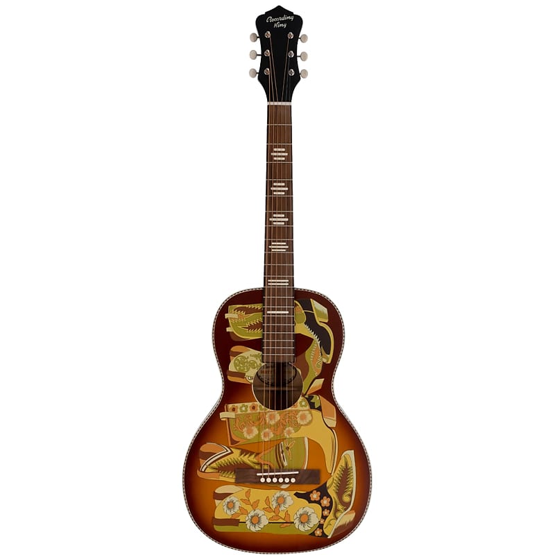 Акустическая гитара Recording King RPS-7CB-TS Limited Ed. Dirty 30s Series 7 Cowboy Boots Acoustic Guitar
