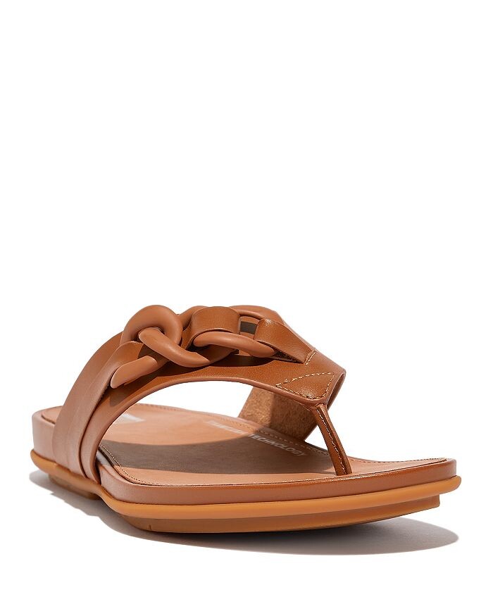 

Женские сандалии без застежки с цепочкой FitFlop
