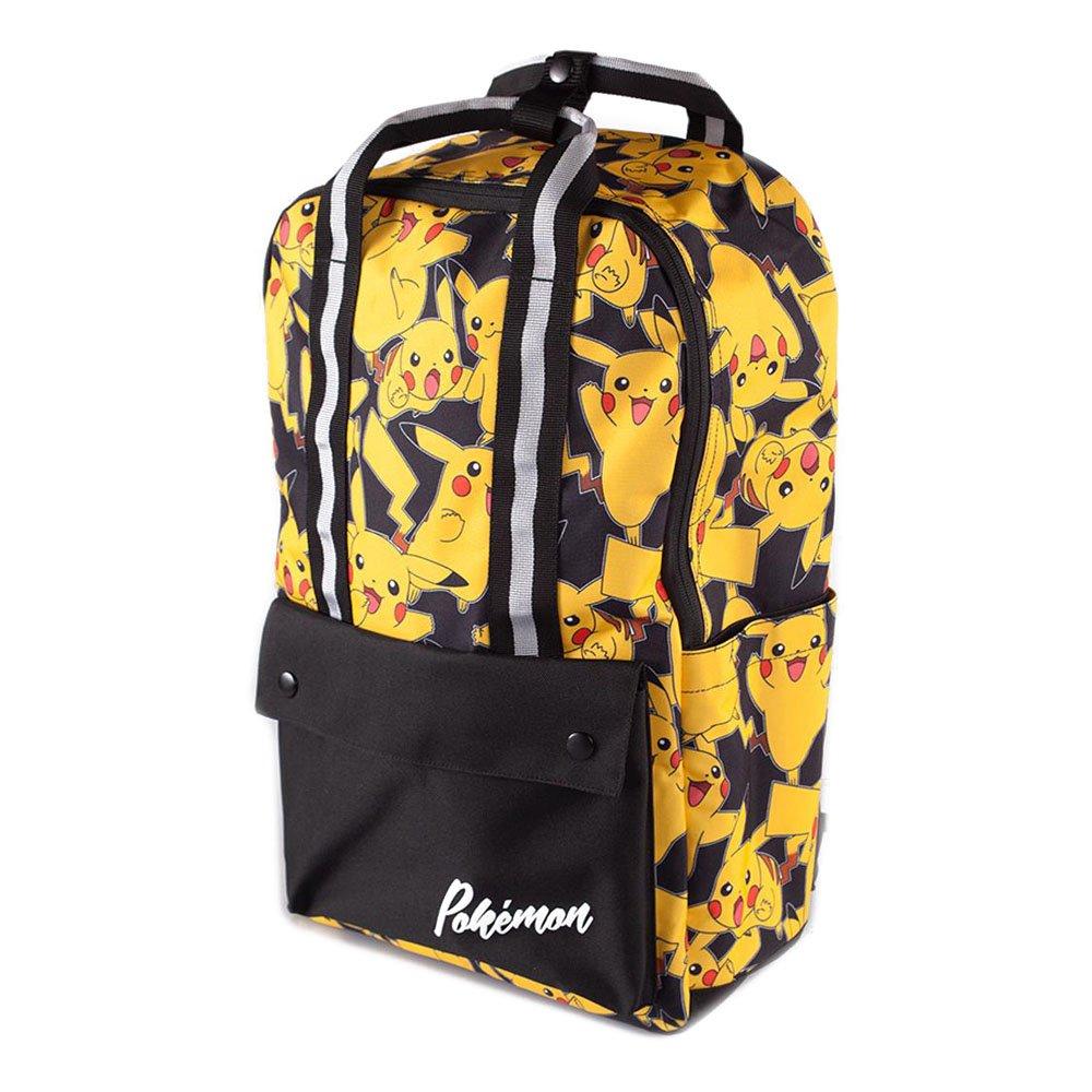 Рюкзак со сплошным принтом Пикачу, разноцветный (BP845166POK) Pokemon, черный большой рюкзак пикачу pokemon мультиколор