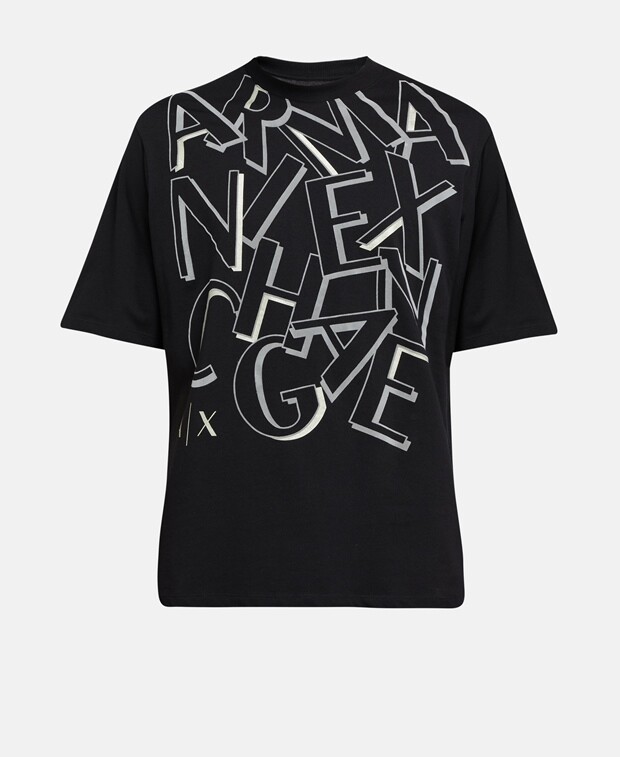 

Футболка Armani Exchange, черный