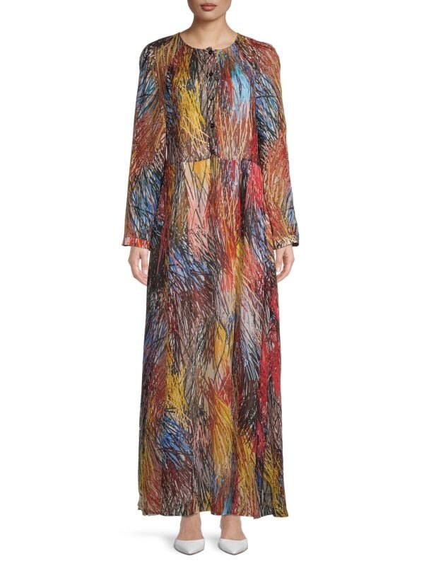 

Платье макси с абстрактным принтом Missoni Multi