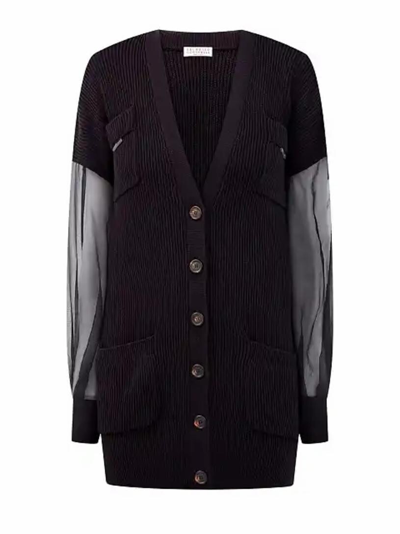 

Кардиган из хлопка и шелка Brunello Cucinelli