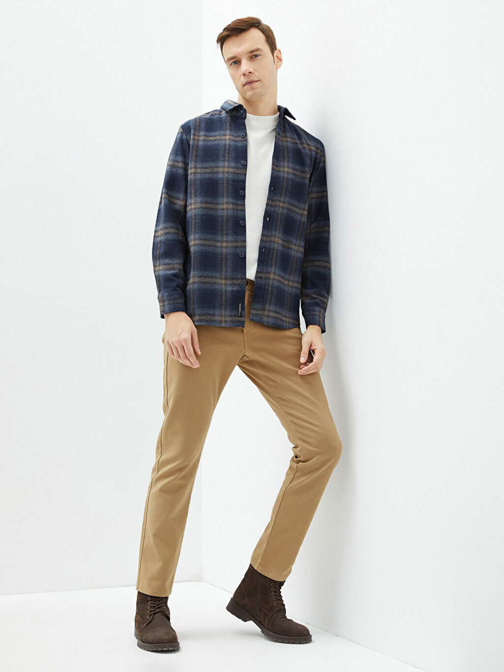 

Мужские брюки Slim Fit Dobby LCWAIKIKI Classic