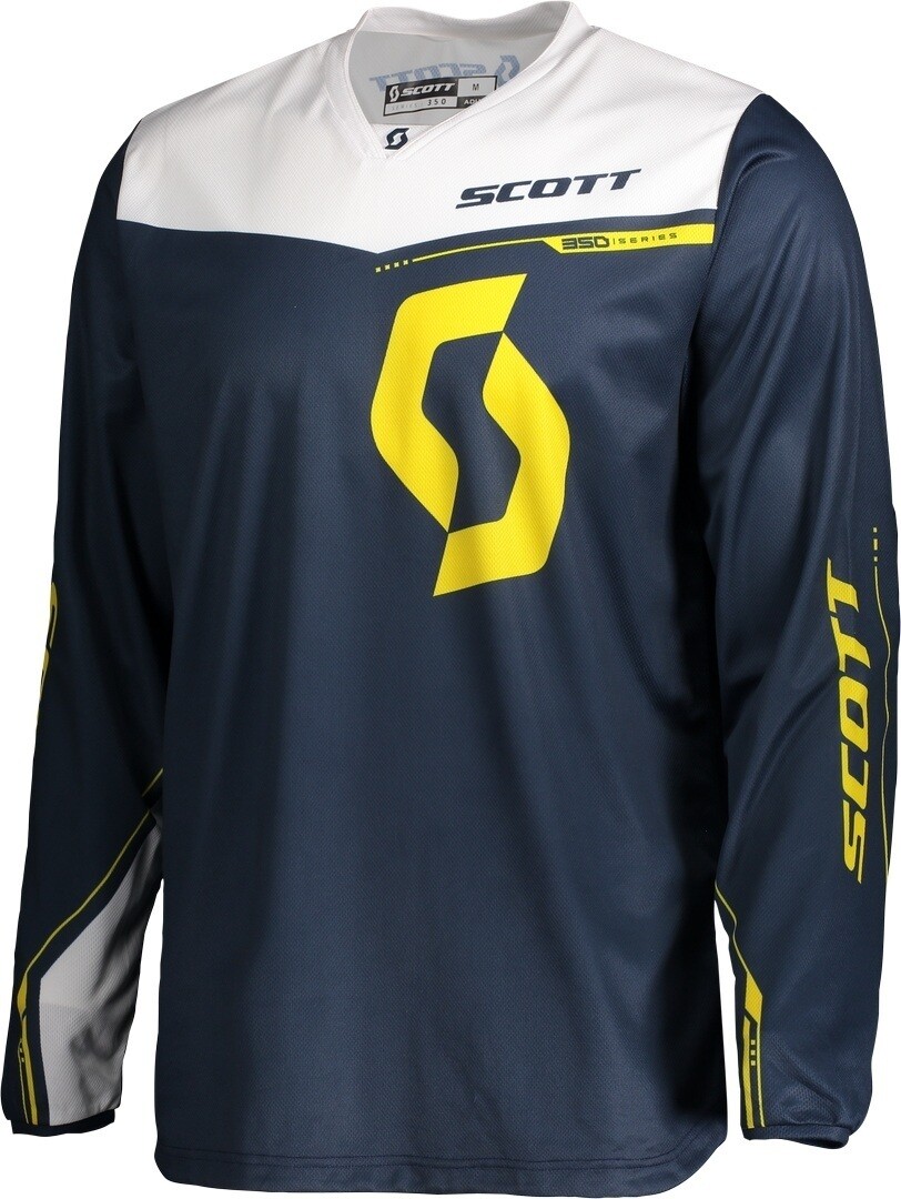 

Кофта Scott 350 Dirt с треугольным вырезом, синий/желтый