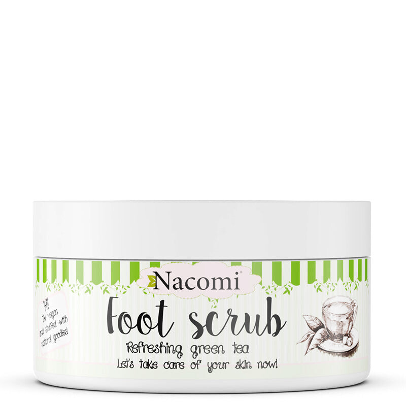 

Nacomi Sugar Foot Scrub Натуральный сахарный скраб для ног Зеленый чай 125г