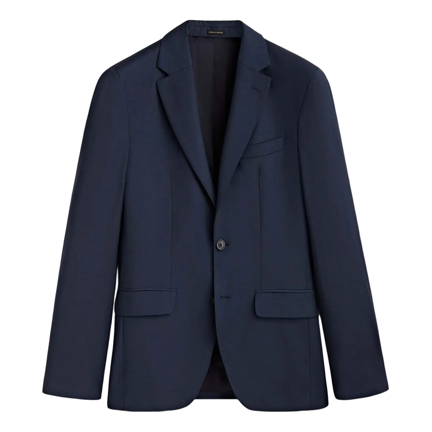 

Пиджак Massimo Dutti 100% Wool, темно-синий