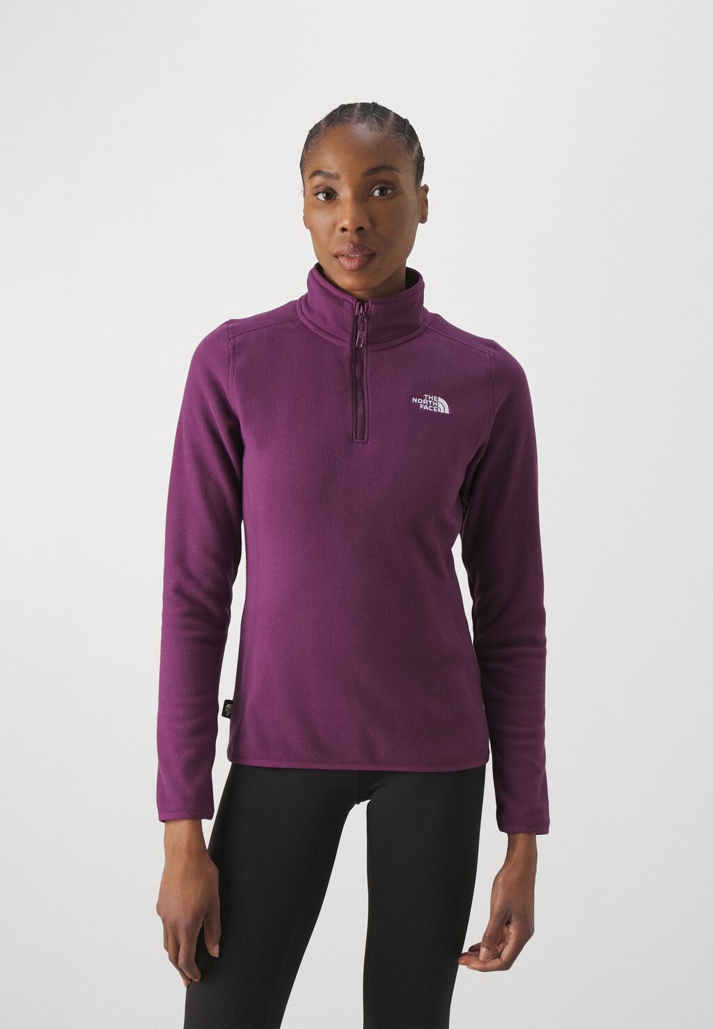

Флисовый свитер GLACIER The North Face, цвет currant purple
