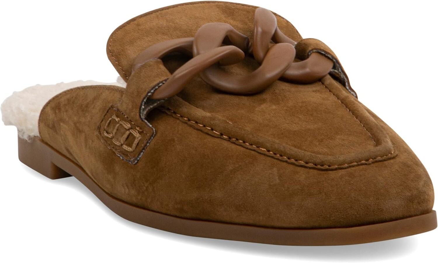 

Лоферы Steve Madden Cally-F Mule, цвет Cognac Suede