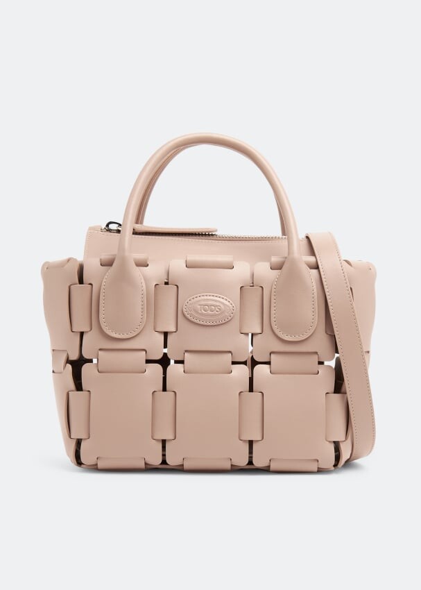 

Сумка TOD'S Di small leather bag, розовый