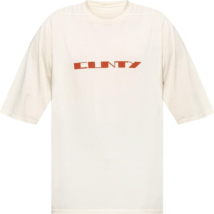 

Футболка Rick Owens Level T-Shirt 'Beige', загар