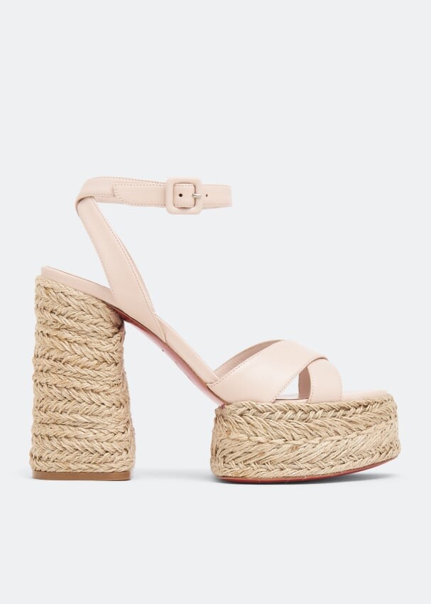 

Сандалии CHRISTIAN LOUBOUTIN Super Mariza sandals, розовый