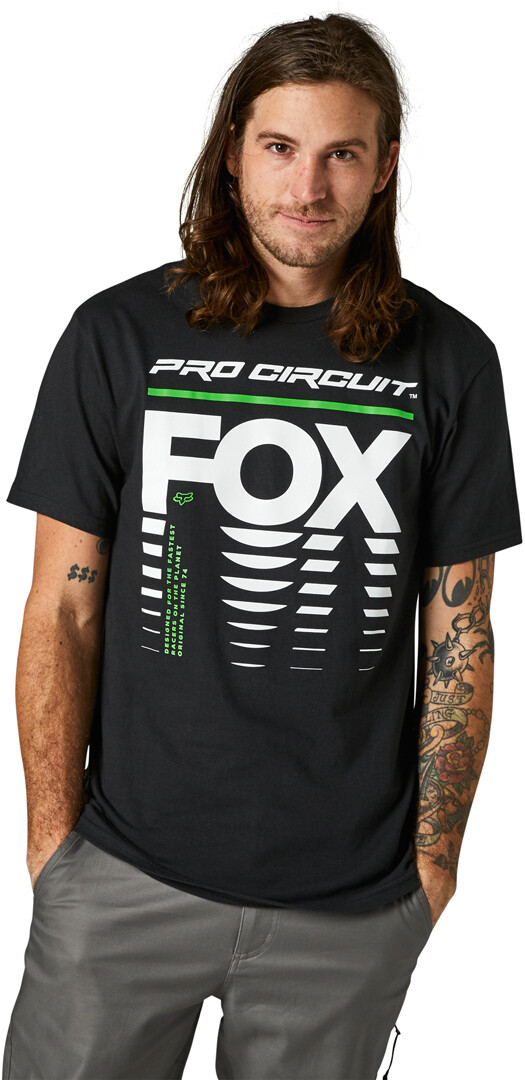 

Футболка FOX Pro Circuit Basic, черный