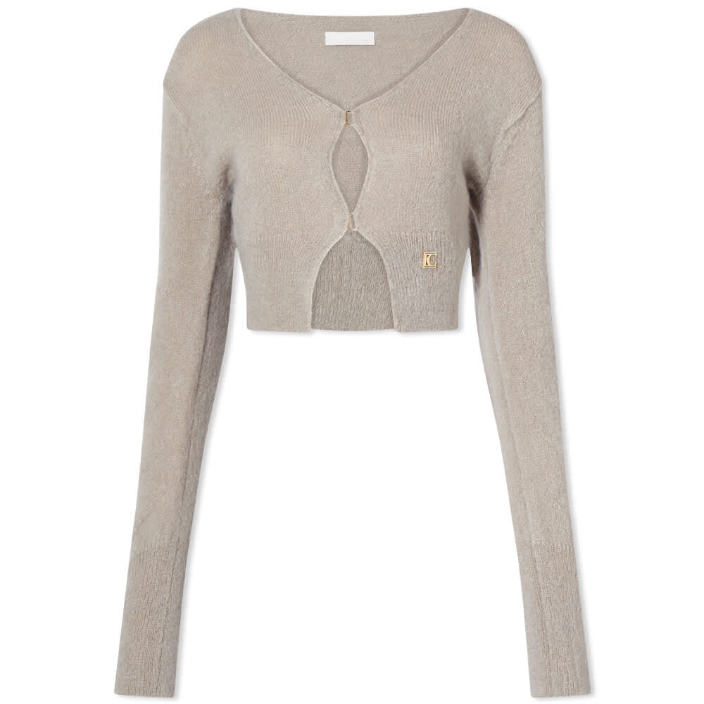 

Джемпер Low Classic Mohair Hook Cardigan, Серый