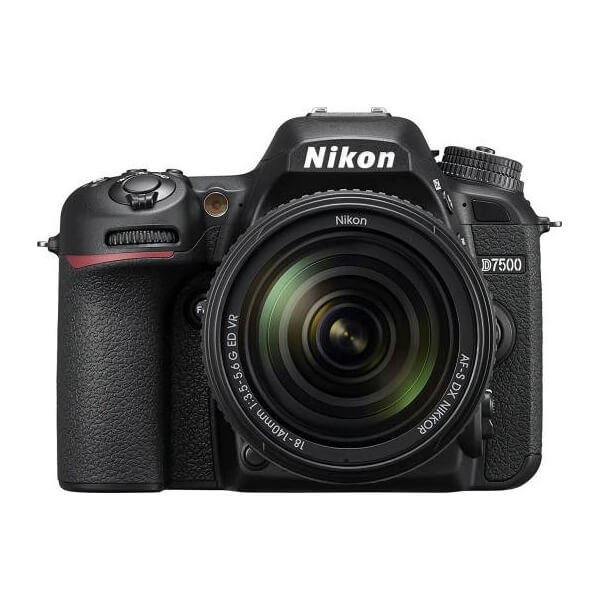 Фотоаппарат Nikon D7500 с объективом AF-S DX NIKKOR 18-140mm, черный - фото