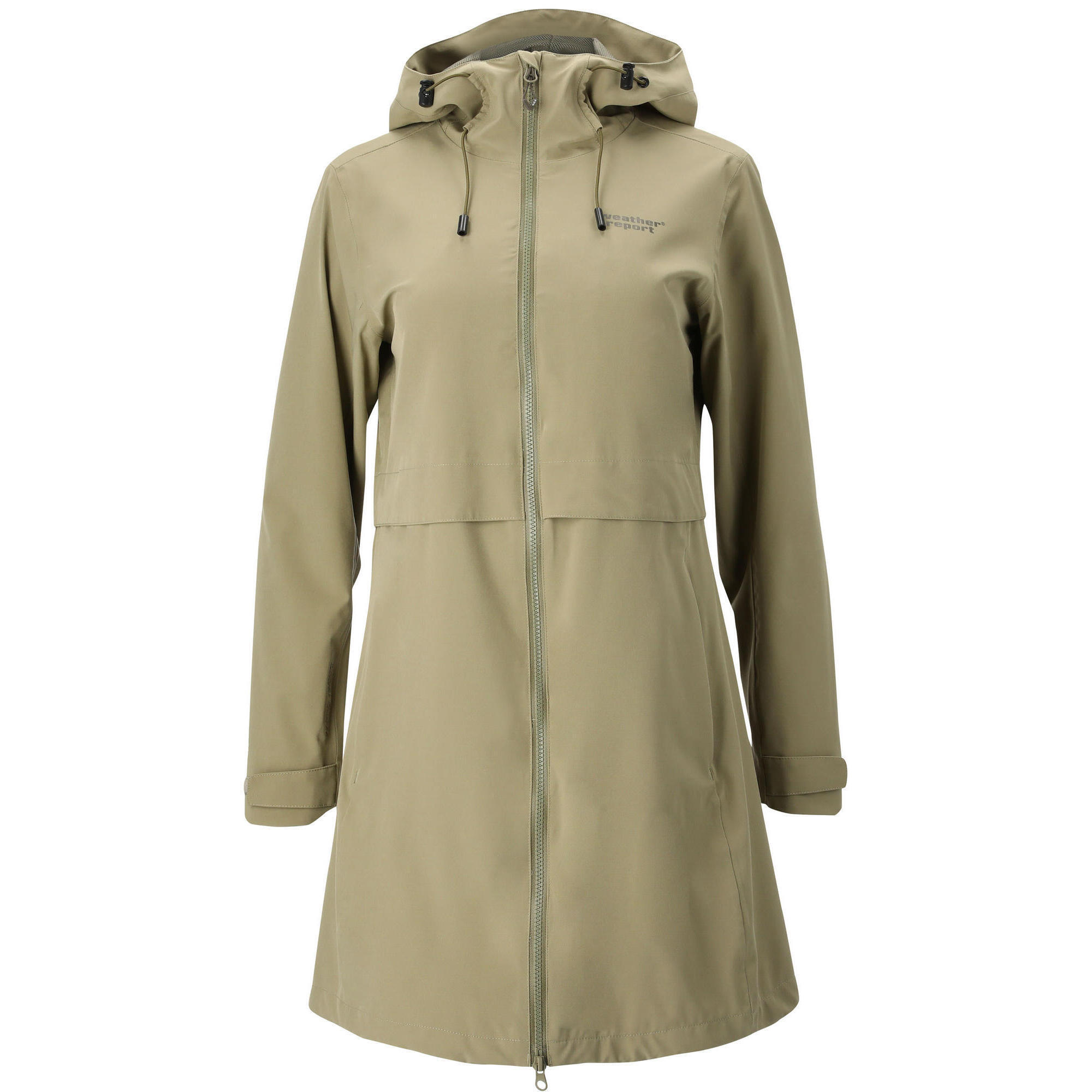 

Дождевик Weather Report Dayton W Long AWG Stretch Jacket W - PRO 15000 для женщин, коричневый