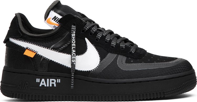 Air force black white swoosh best sale