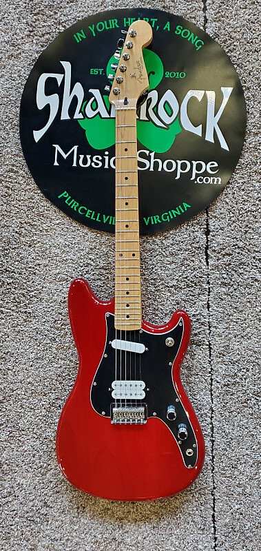

Fender Player Duo-Sonic HS 2020 — темно-красный прозрачный