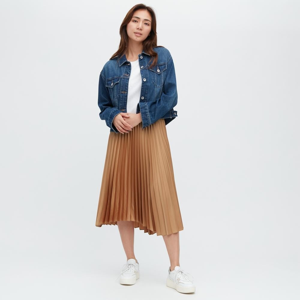 

Юбка Uniqlo, оранжевый