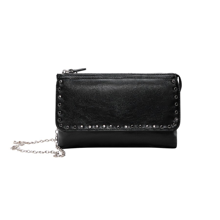 

Сумка Pull&Bear Studded Crossbody, черный