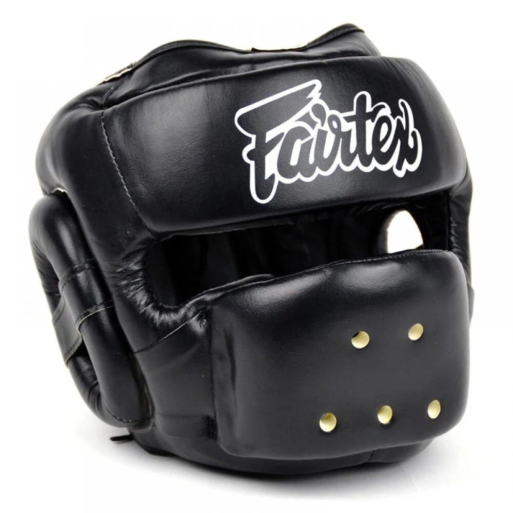 

Защитный шлем Fairtex Full Face, размер L, черный