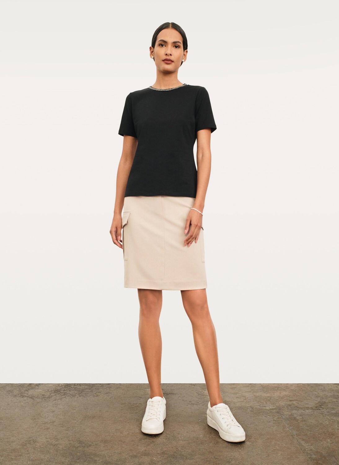 

Футболка с коротким рукавом Donna Karan, Черный