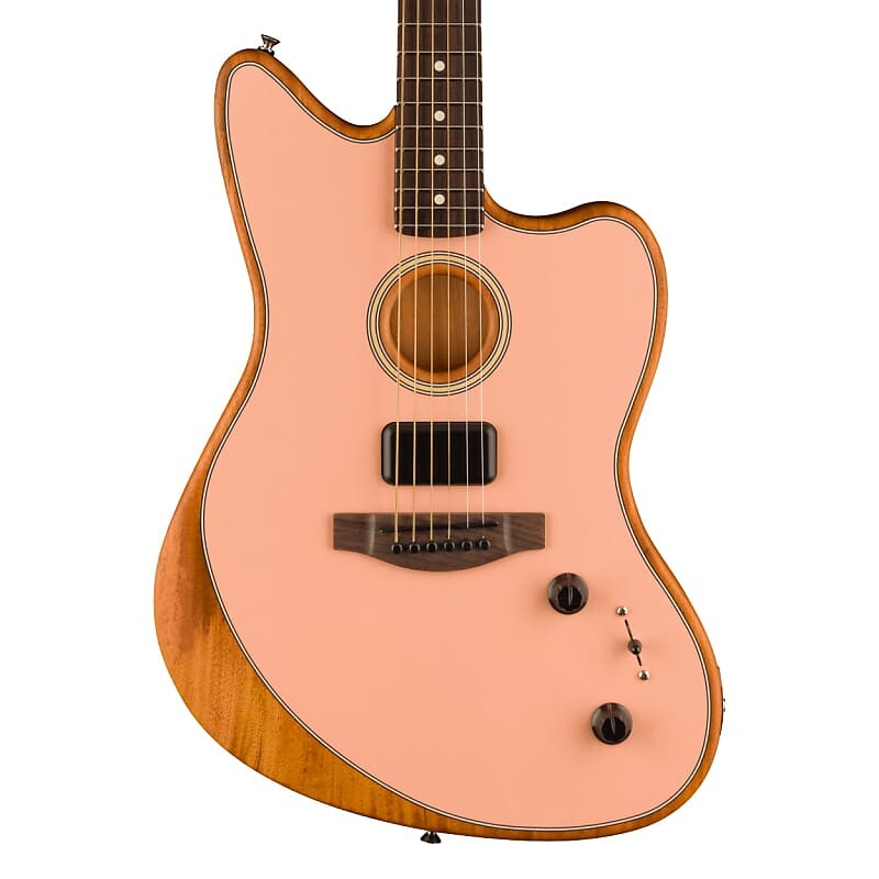

Fender Acoustasonic Player Jazzmaster - Shell Pink