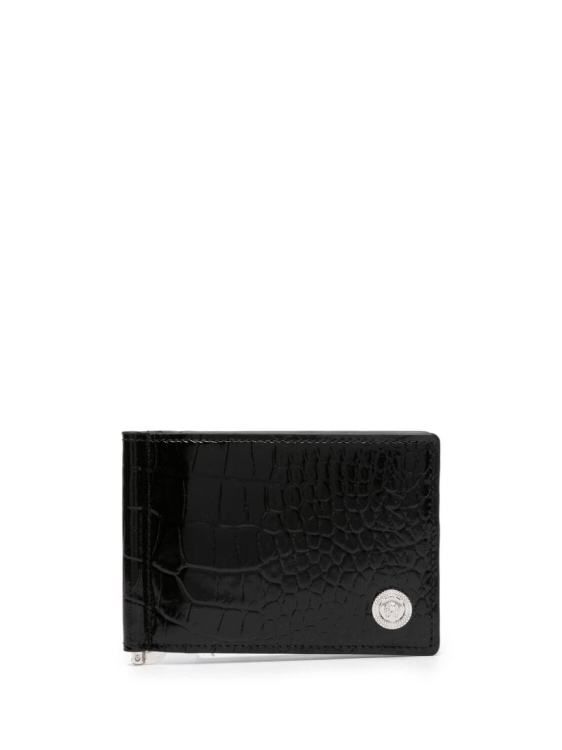 

Versace бумажник с декором Medusa, черный