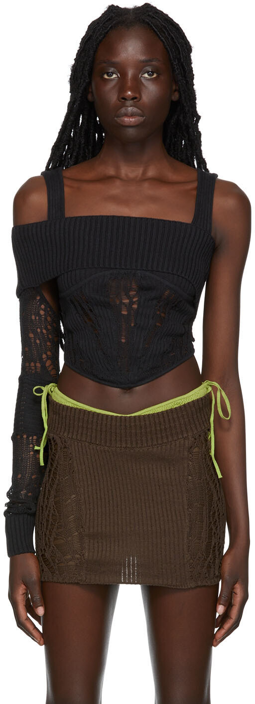 

Эксклюзивный черный рукав SSENSE Danielle Guizio