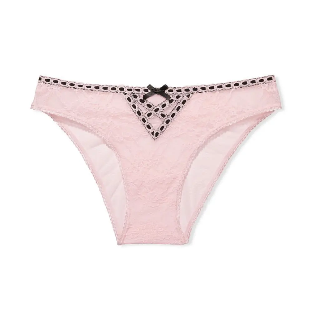 

Трусы Victorias Secret Dream Angels Lace Cheeky, розовый