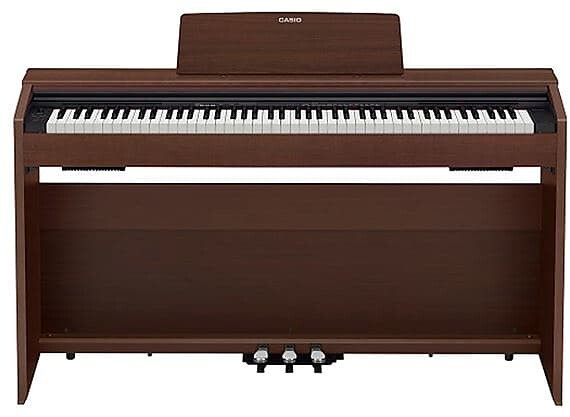 

Цифровое пианино Casio PX870 BN Privia в коричневом цвете
