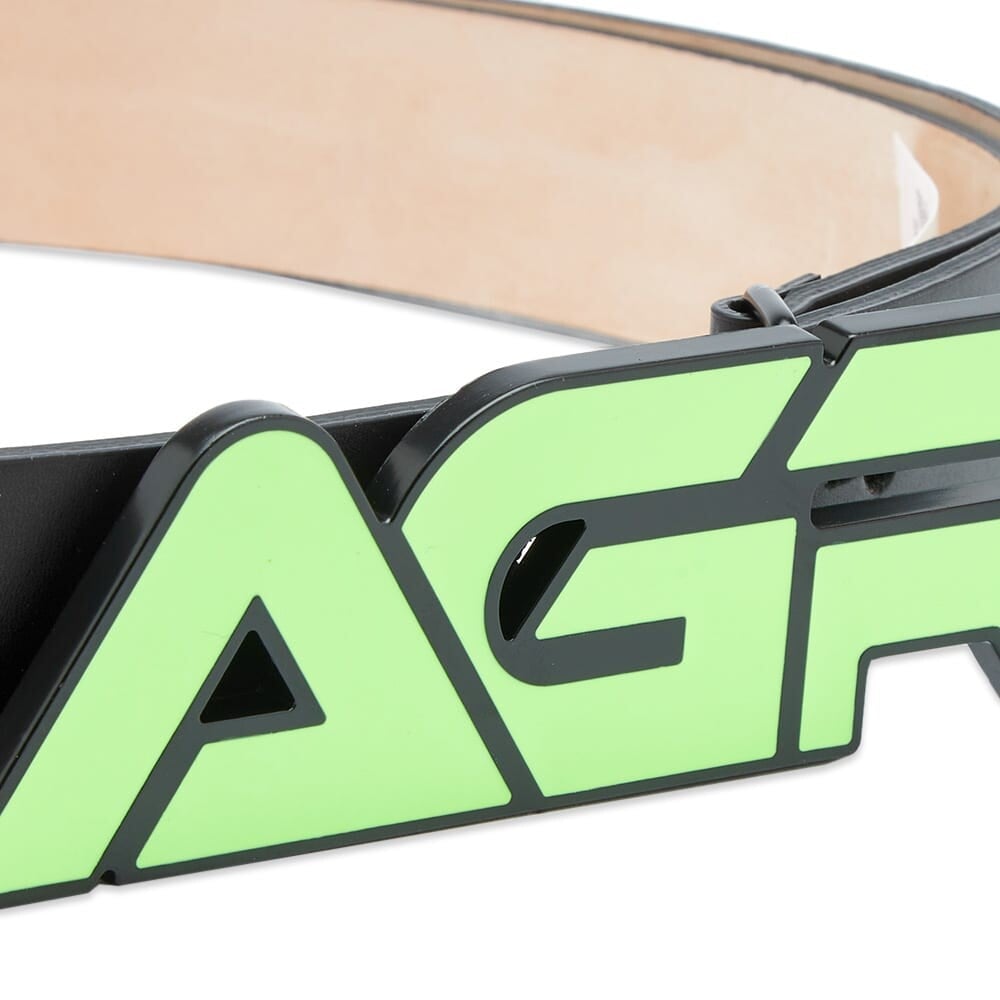 

Ремень AGR Logo Leather Belt