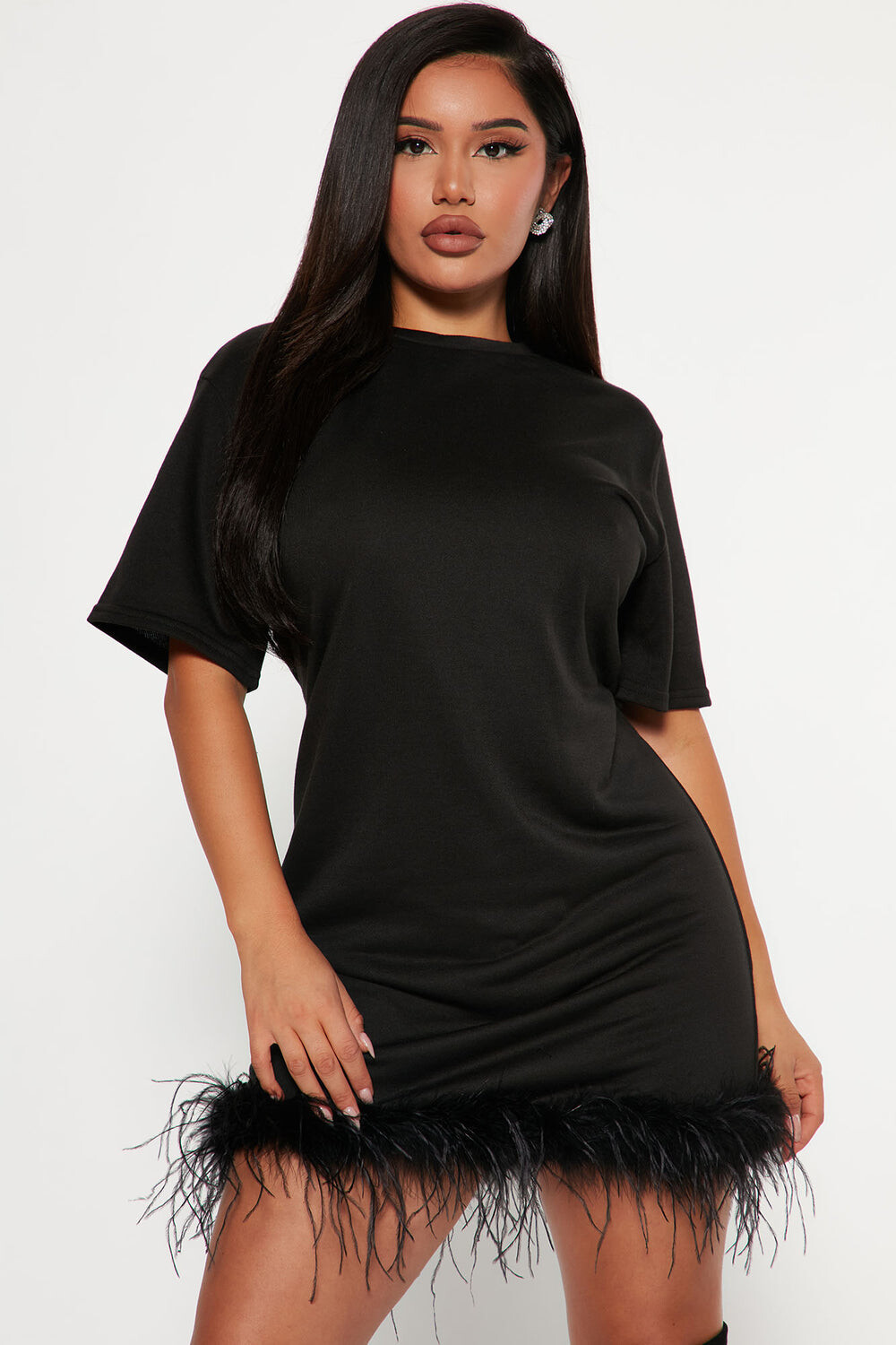 

Мини платье Fashion Nova D8322CPD, черный