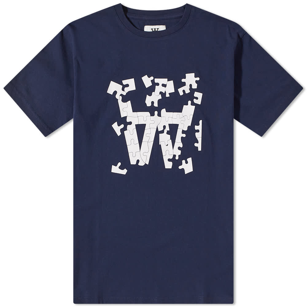 

Футболка Wood Wood Ace Puzzle Logo Tee