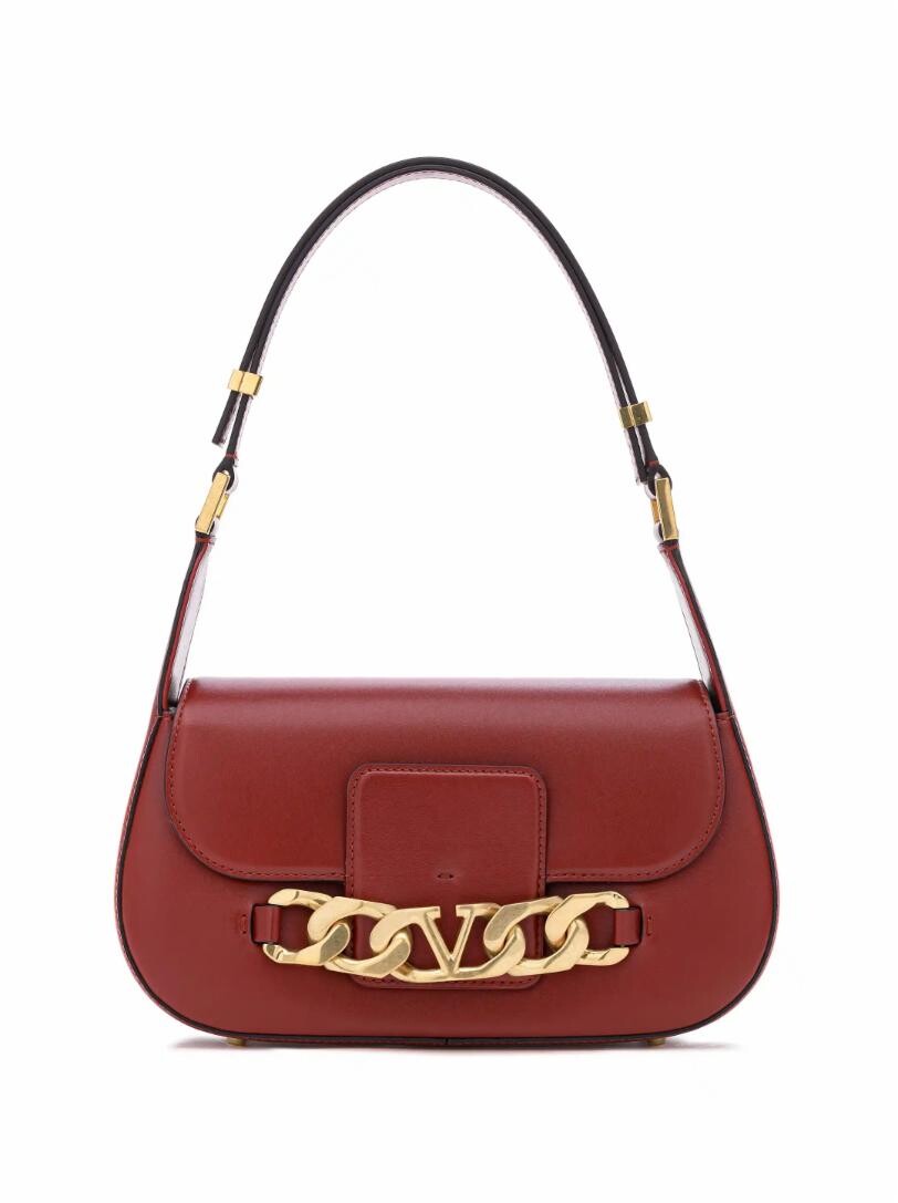

Кожаная сумка на плечо V-logo Valentino