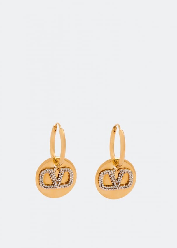 

Серьги VALENTINO GARAVANI VLogo Signature earrings, золотой