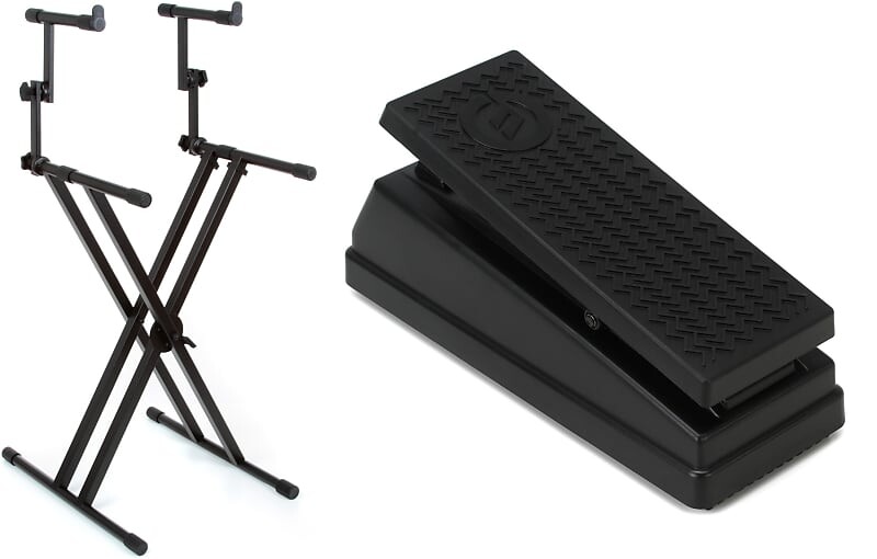 

Gator Frameworks GFW-KEY-5100X Deluxe 2-уровневая подставка для клавиатуры X-Style в комплекте с универсальной педалью экспрессии Moog EP-3 Polarity Moog + Gator Frameworks RES-EP-003=1 GFW-KEY-5100X=1