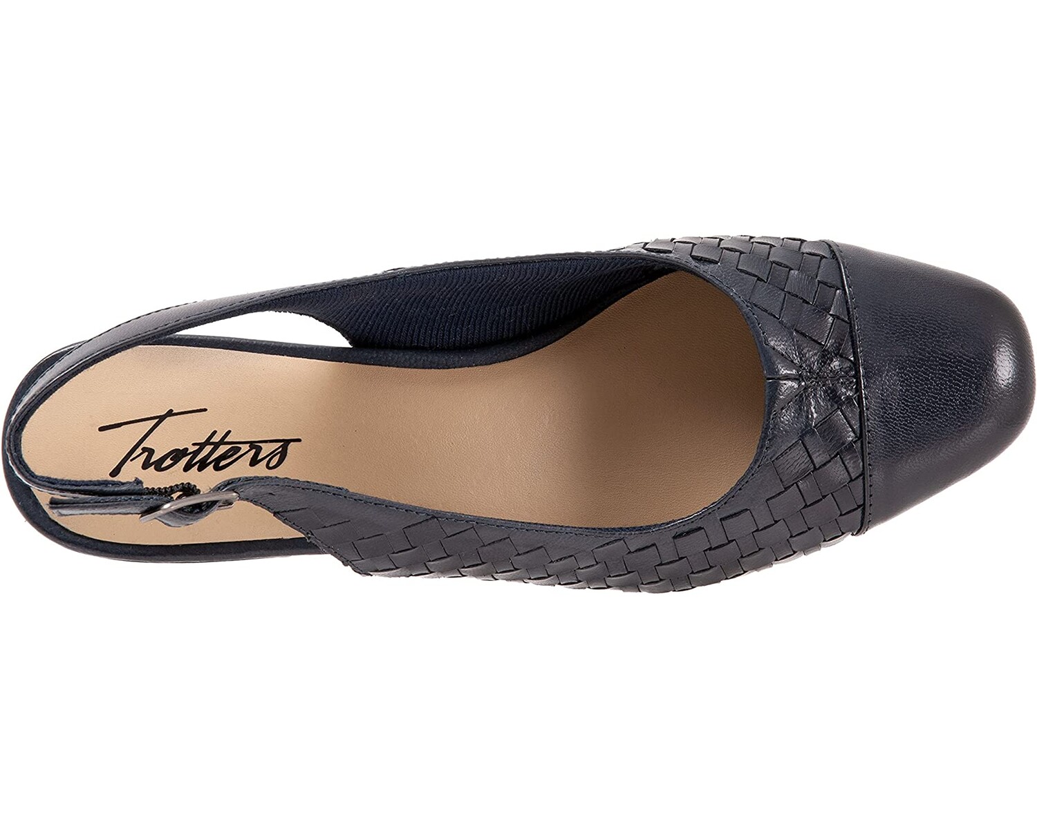 

Туфли на каблуках Dea Woven Trotters, нави